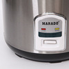 Rice cooker stainless steel, old-fashioned kitchen, English version