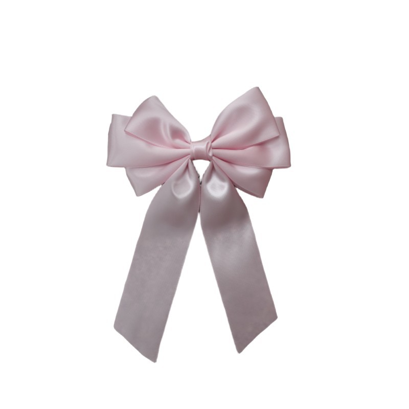 Kid's Princess Bow Knot Mixed Materials Hair Clip display picture 2