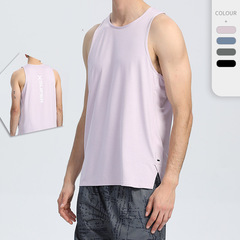 Men's Loose Fit Sports Tank Top Sleeveless Summer Running Quick Dry T-Shirt Fitness Clothes Basketball Absorbent Training Suit