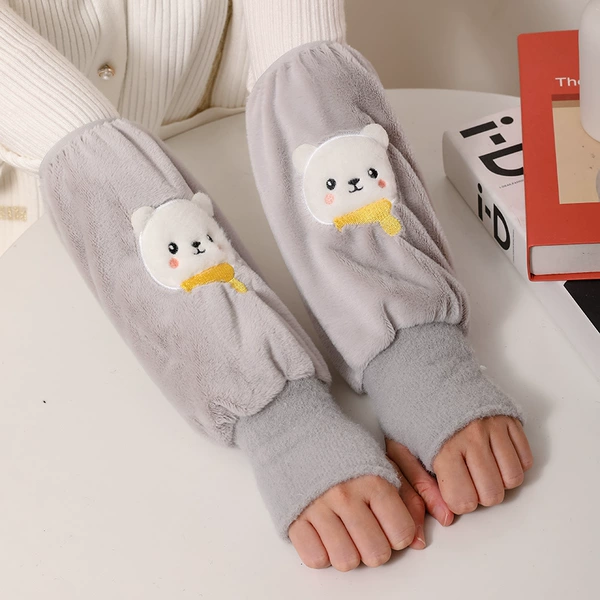 Scarf bear gray