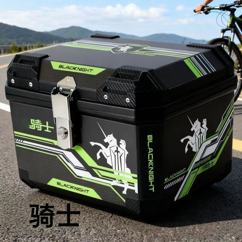 Baja de coche eléctrico, baja de gran capacidad, baja de scooter, maleta de motocicleta, maleta general grande, a prueba de agua.