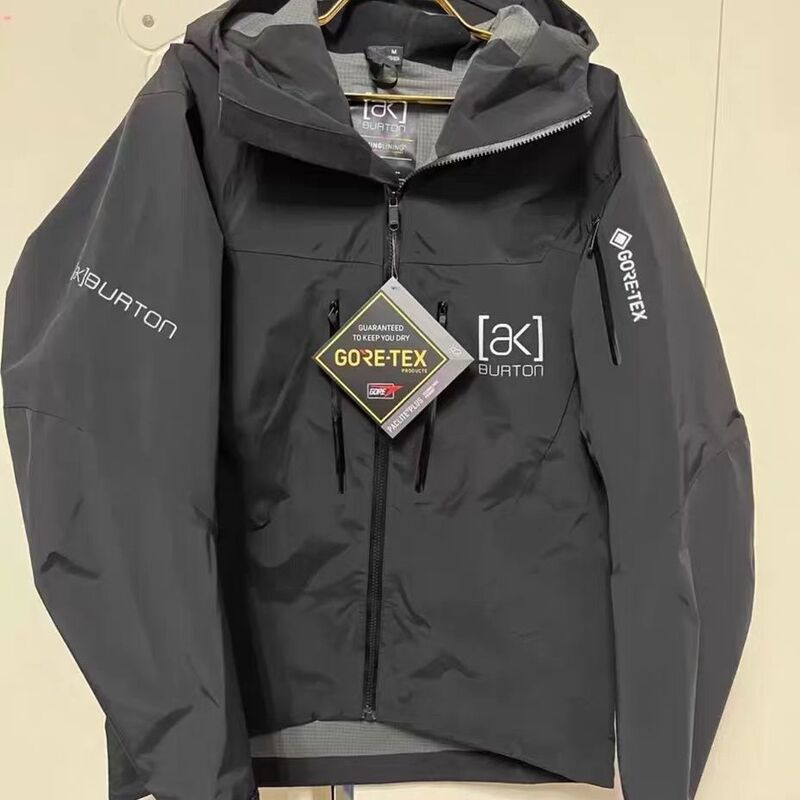 Ak Professional Hardshell Ski Jacket, Waterproof and Windproof Fabric, Men's and Women's Outdoor 3-Layer Laminated Waterproof Fabric