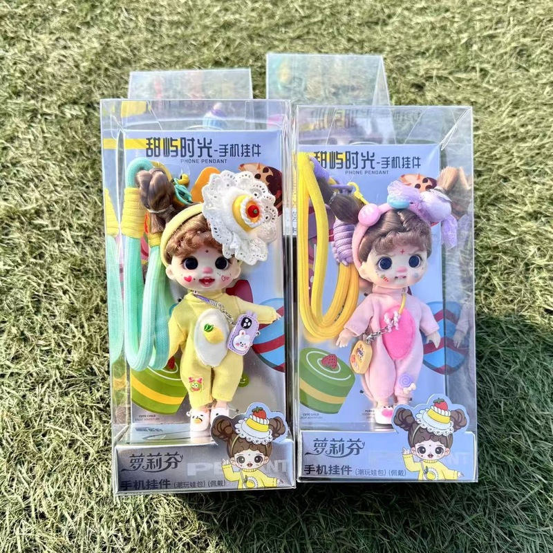 クロスボーダーのオーダーメードのファッションのペンダントの女の子のプレゼントの携帯電話のペンダントのゴムの人形のキーホルダーの小さい置物の人形|undefined