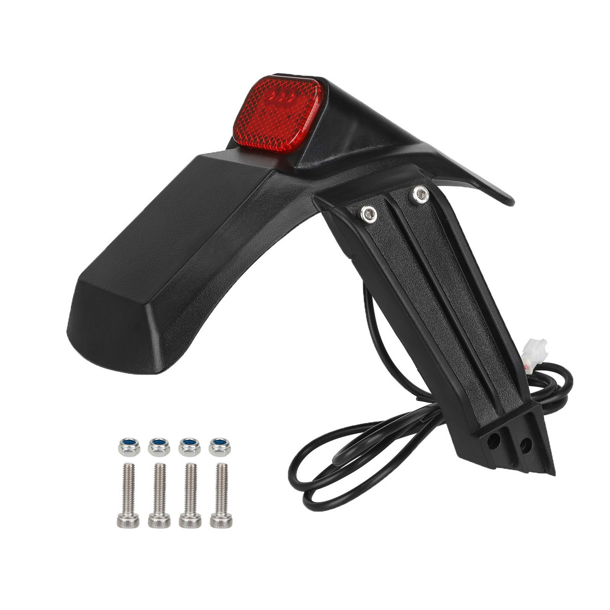 Suitable for Kukirin G2Pro Db Electric Scooter with License Plate, Rear Fender, Tail Light, Mudguard Accessories