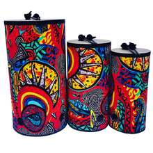 幼儿园墩墩鼓 儿童布艺落地高度 10寸/12寸/16寸大地鼓