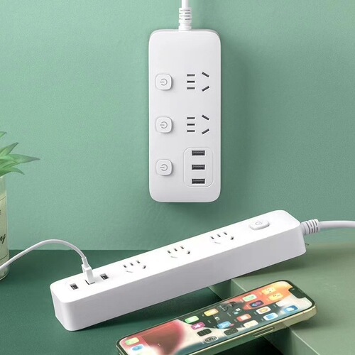 Mi style usb smart strip with cable multifunctional switch socket gift creative wiring plug strip wholesale