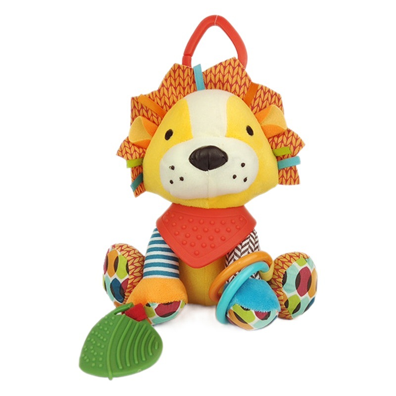 Baby toy soothing Doll Newborn Baby plush doll animal car stroller stroller pendant toy