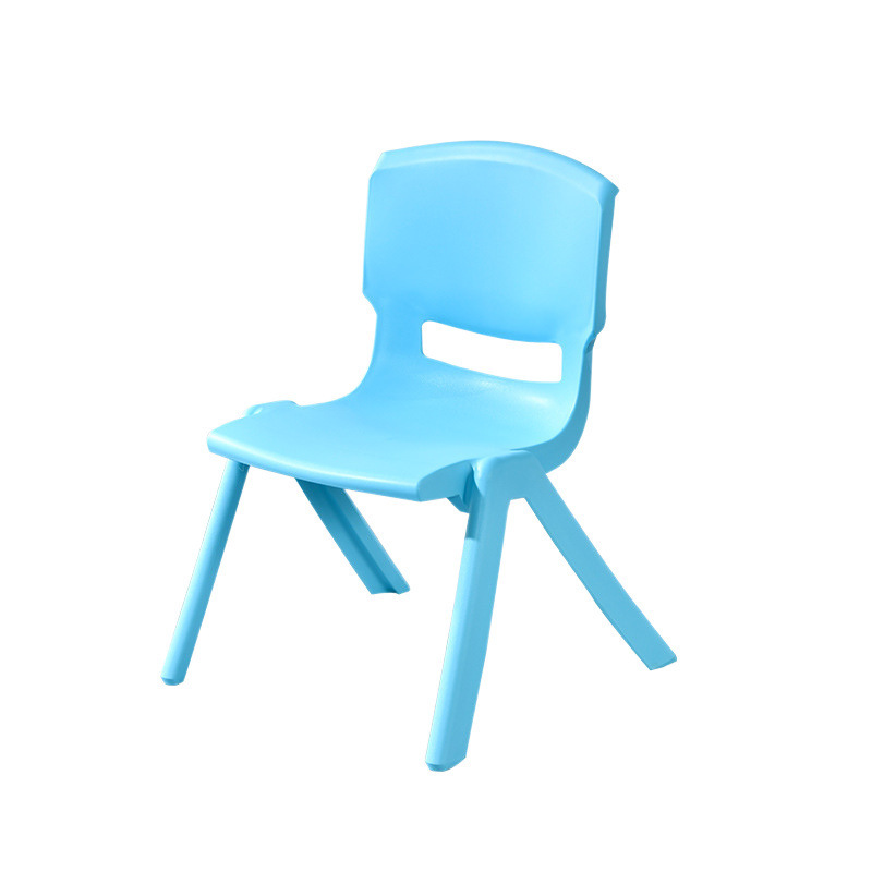 Jardín de infantes hogar caucho de alta maduración para bebés silla de comedor antideslizante para niños silla de plástico espesa respaldo image 6