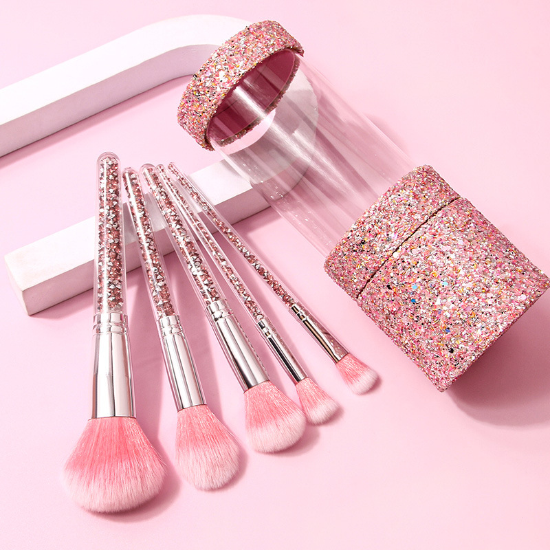 250g Weight Plastic Handgrip Makeup Brush Handle Type Makeup Brushes Makeup Tools Types 1 Set Quantity Artificial Fiber, Plastic Material Casual, Elegant, Lady Style Casual Elegant Lady Artificial Fiber Plastic Plastic Handgrip Makeup Brushes 1 Set 4