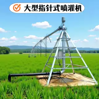 指针式喷灌机大型灌溉机械设备中心支轴全自动智能喷灌设备