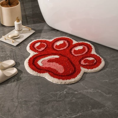 Mat Tpr Non-Slip Microfiber Bathroom: Avtomobil döşəmə paspasları - alien-feet-for-other-sizes-please-contact-customer-service