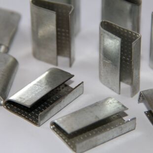 Steel Strap Buckle Galvanized Strap Iron Buckle Clip Pet Plastic Steel Packaging Strap Binding Buckle