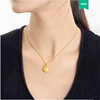 Golden pendant, birthday charm for friend, Chinese horoscope, 3D, wholesale