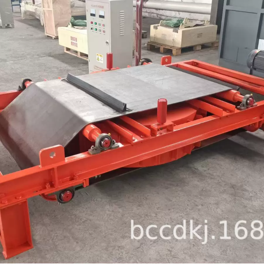 电磁自卸式除铁器 圆盘强磁自卸电动吸铁器磁选设备耐高温耐腐蚀