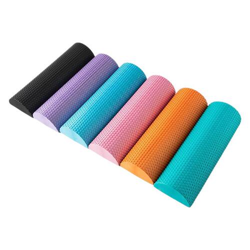 Semi-circular foam shaft balance yoga column EVA solid fitness Pilates column 30CM new product wholesale