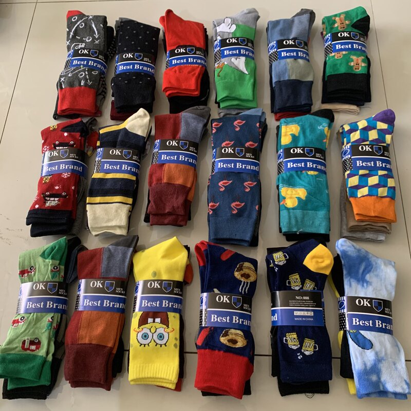 Men's Gentleman Work Socks, Formal Export Floral Socks, Assorted Mixed-Color Business Socks, Stylish Floral Socks Men's Gentleman Work Socks, Formal Export Floral Socks, Assorted Mixed-Color Business Socks, Stylish Floral Socks