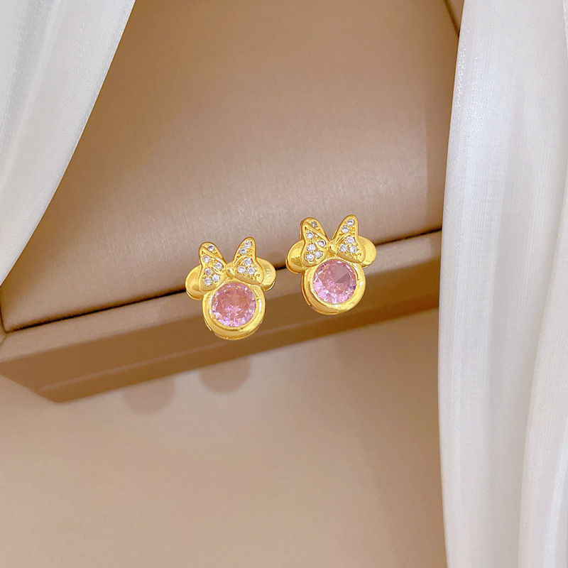 Edle Strass-halskette Für Damen Aus Titanstahl_voghion.com