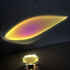 空の目水晶雰囲気装飾電気スタンドイタリア天使の目投影夜灯高級日没小夜灯