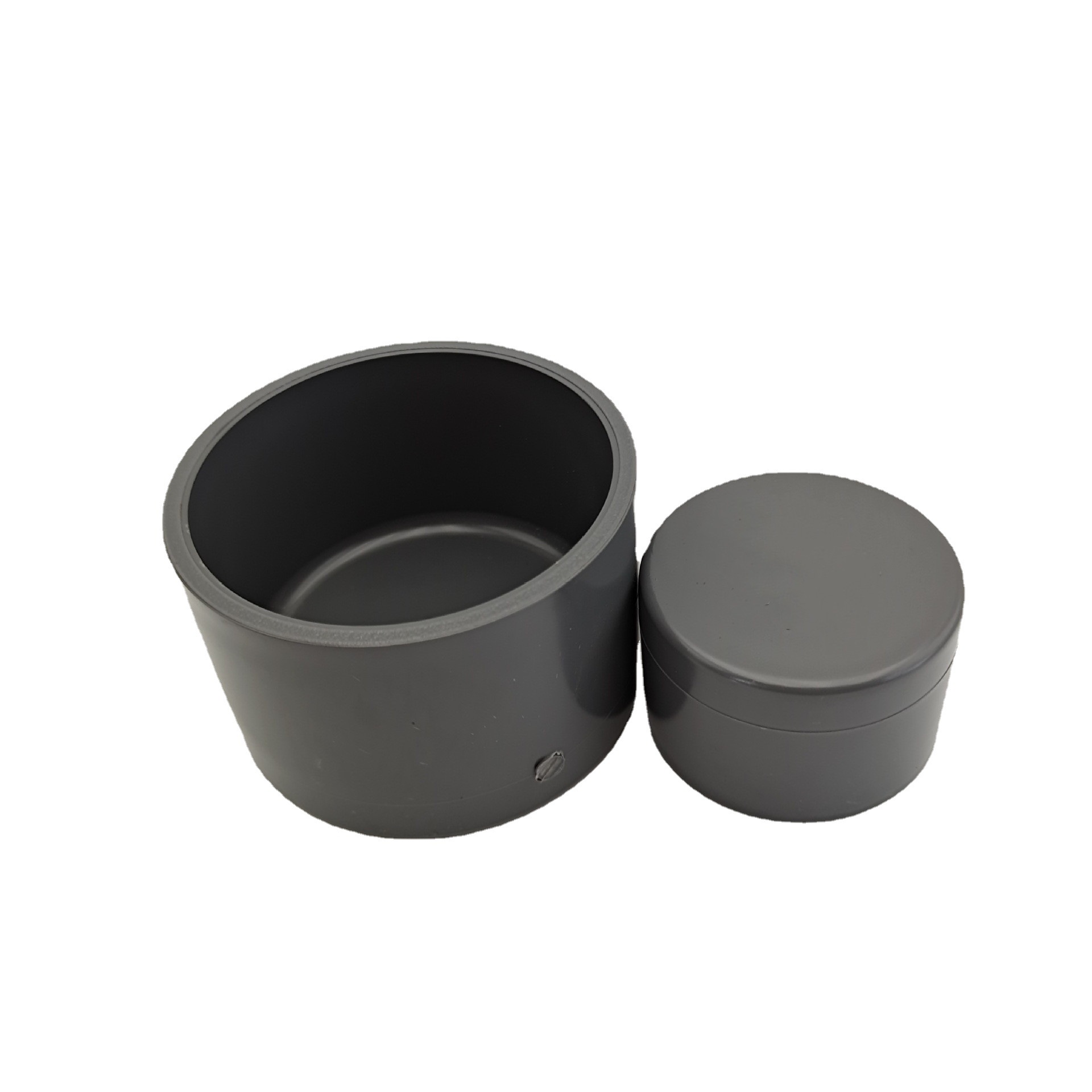 UPVC浅灰色管件 PVC-U给水管帽 PVC给水管堵 管堵头塞头封头供应