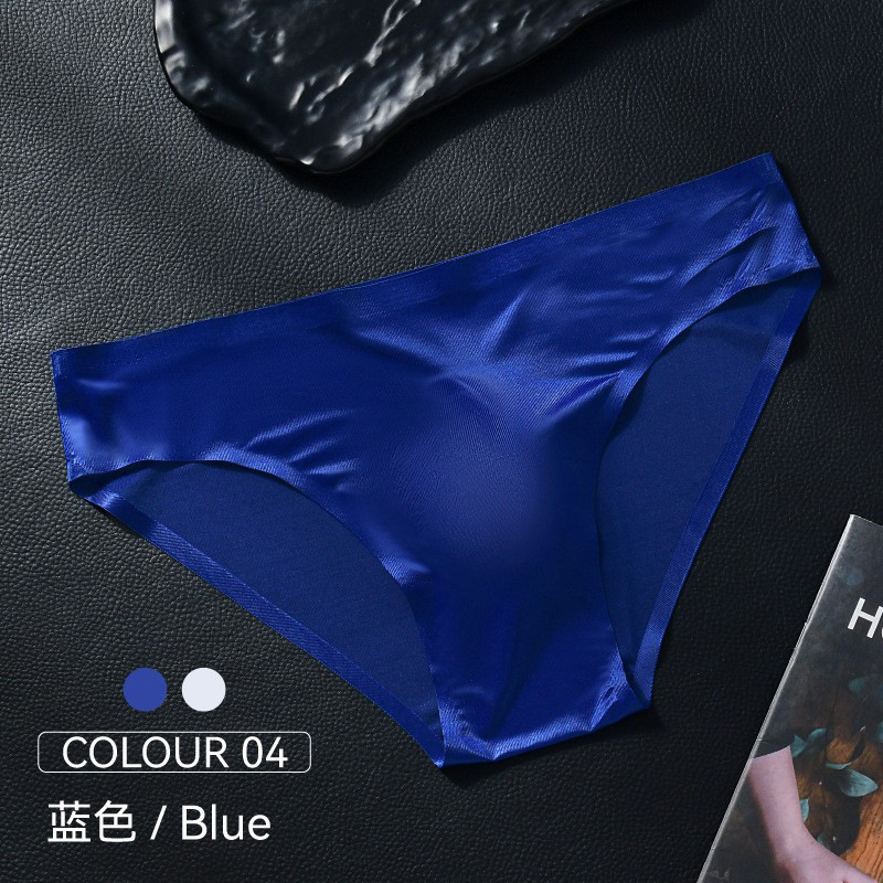 Ventas calientes de calzoncillos de hombre sin marcas de hielo 3D bolsas convexas elásticas transpirables secado rápido