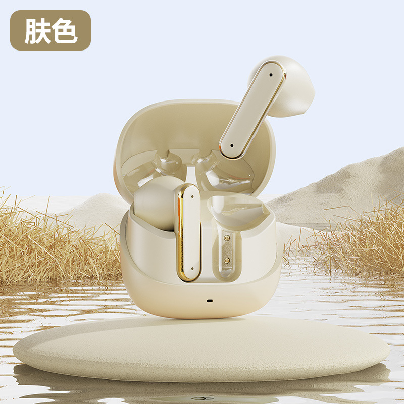 Audífonos Bluetooth AirMAX Transfronterizos, Intrauditivos, Pantalla Táctil LCD a Color, Reducción de Ruido, Modelo Transparente, Batería de Ultra Larga Duración, Deportivos