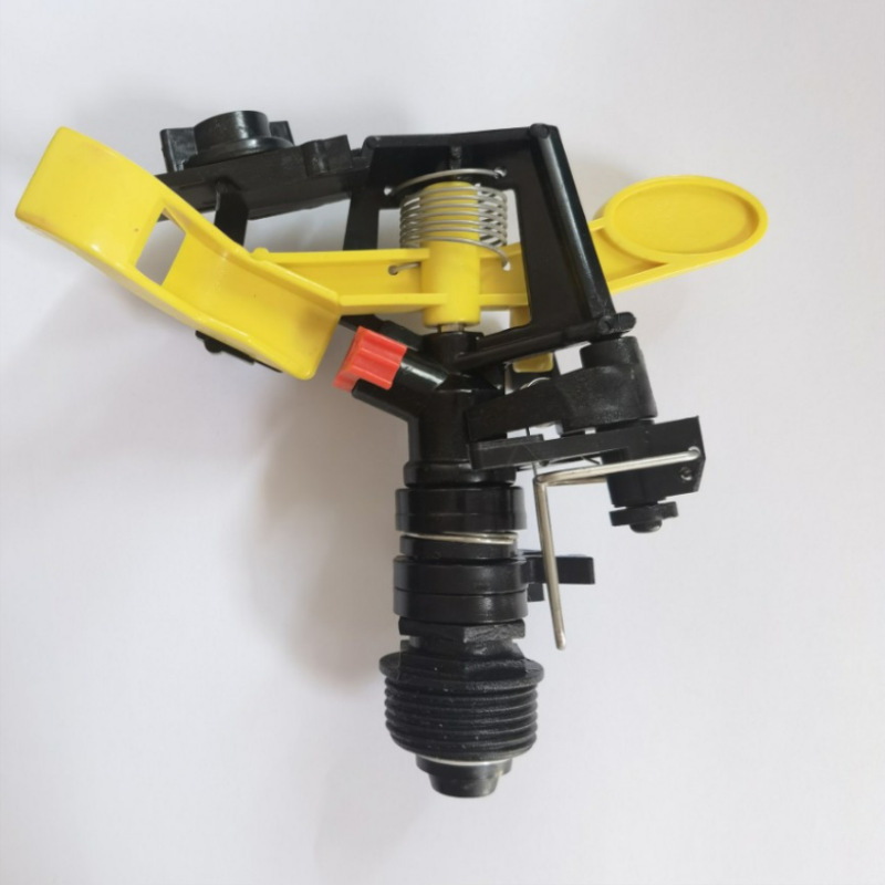 Manufacturer 6 points DN20 adjustable rocker nozzle plastic external thread lawn and gardening irrigation nozzle