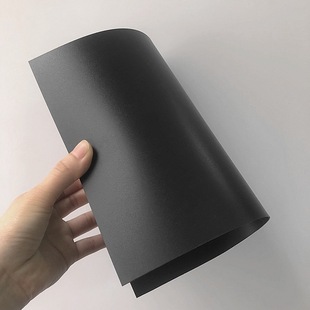 Source Factory Pp Black Frosted Film Printed Surface Plastic Sheet Flame Retardant Sheet Luggage Lining Sheet Pp Sheet