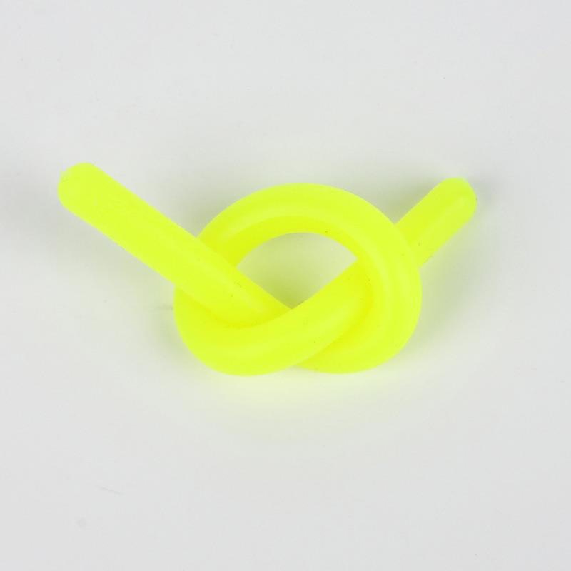 Color transfronterizo de descompresión sensorial visual TPR fideos de goma suave cuerda elástica juguete DIY ventilación descompresión tensión fideos