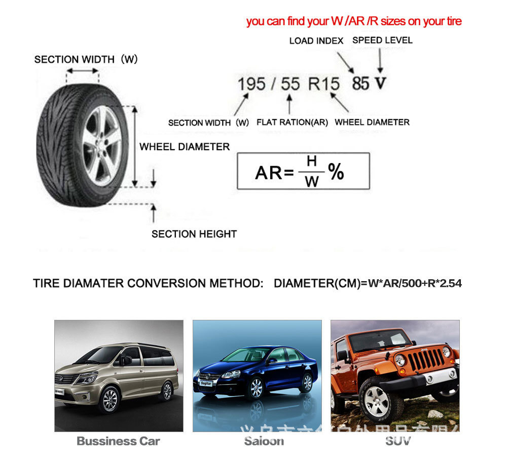 Cross-Border 210D Oxford Cloth Car Spare Tire Cover Spare Tire Cover Tire Protective Cover Tire Cover Waterproof Storage Bag