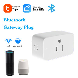 Graffiti 15A smart Bluetooth gateway socket US gauge RF remote control socket remote control smart WIFI socket
