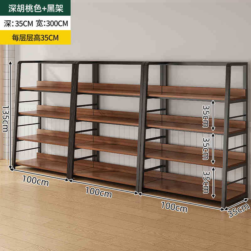 Estante simple estante de almacenamiento de múltiples capas estante de exhibición sala de estar estantería hogar dormitorio piso gabinete de almacenamiento sub-estante