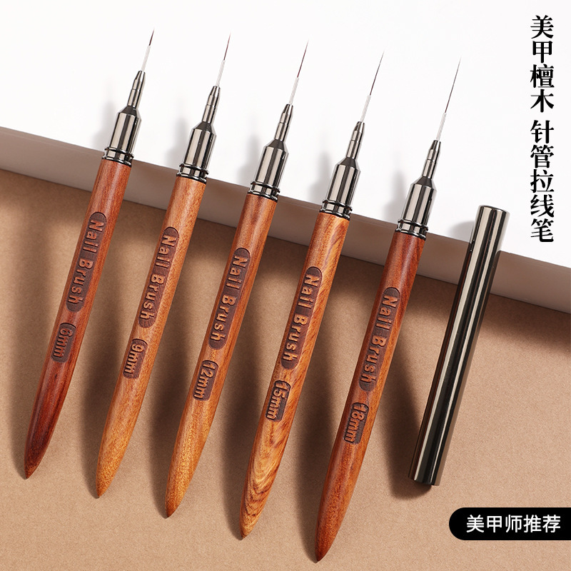 Manicure tools set for manicure sandalwood