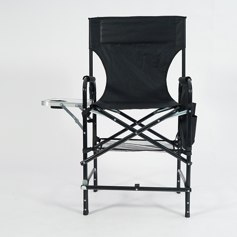 [Daxuan Outdoor] Silla de director de campamento de montaña plegable Silla de camping Mesa de respaldo de malla Silla de playa de tela Oxford