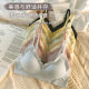 Non-trace Underwear Women's Summer Thin Small Breathable Non-steel Rings Large Chest Small Gathering Anti-sagging Detachable Bra