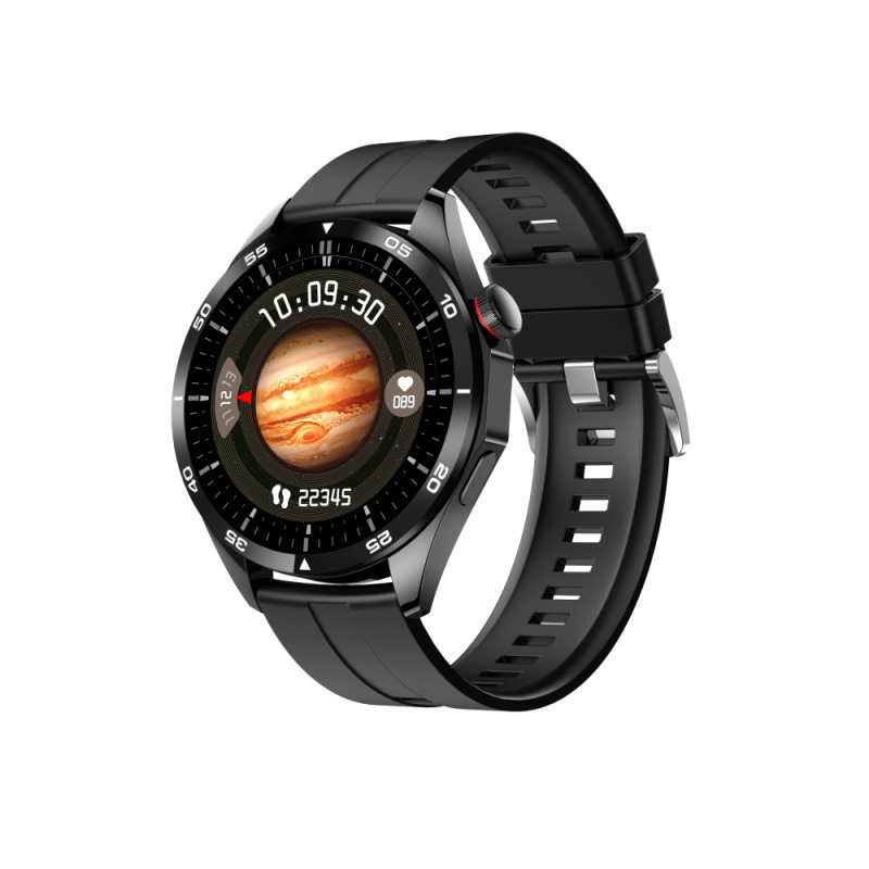 Cross-Border Popular Gt4 Max Round Screen Smart Watch Hd Large Screen 4 Games Wireless Charging Bluetooth Calls