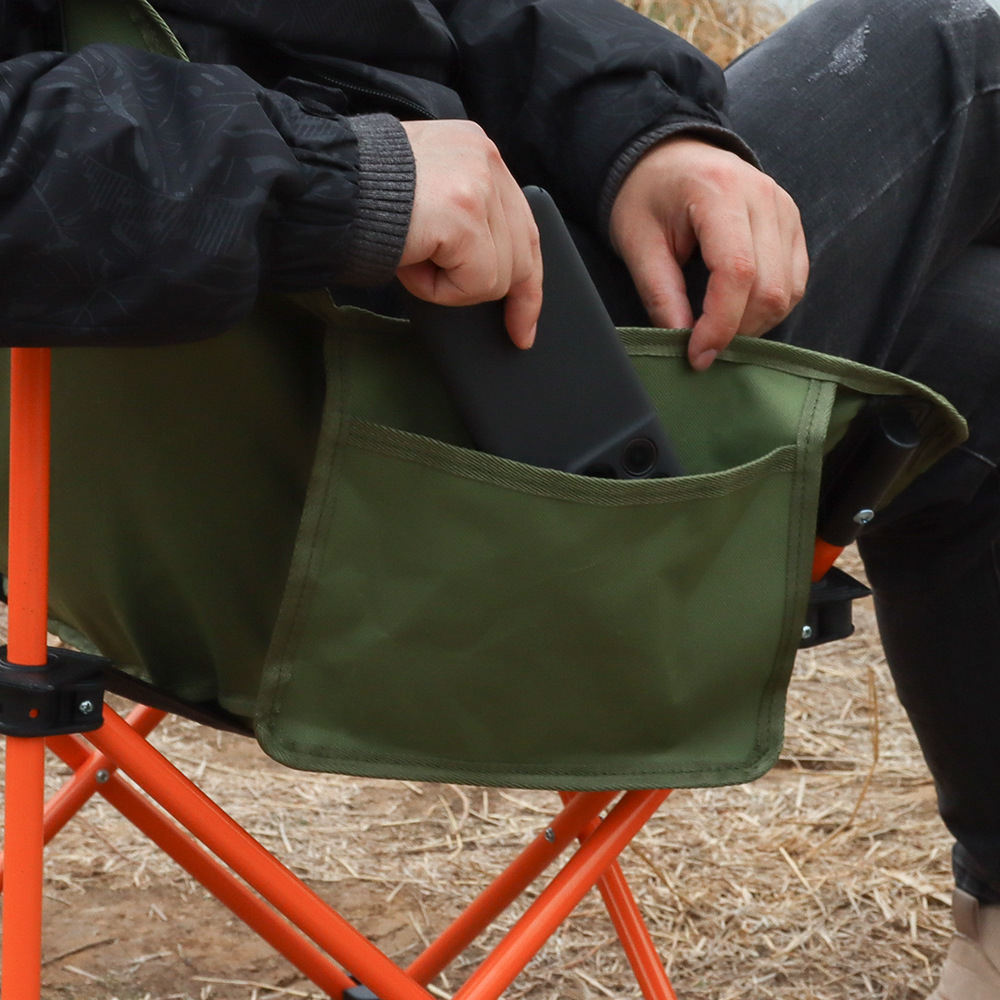 新款折叠椅户外月亮椅露营可折叠椅沙滩椅美术写生折叠椅子