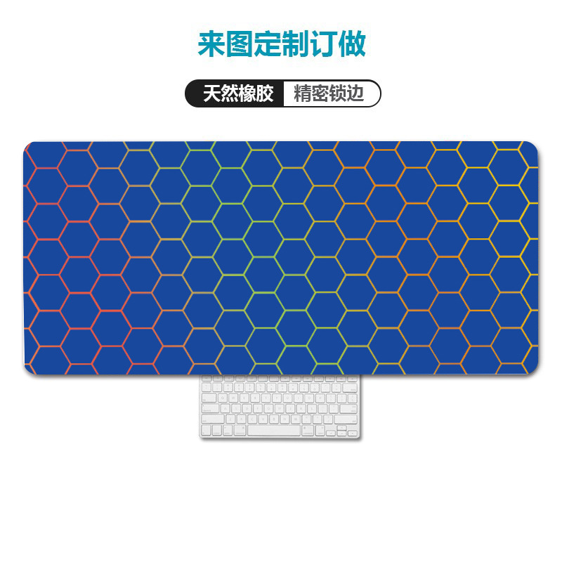 Amazon transfronteriza mapa de calor Rage bestia equipo alfombrilla de ratón de gran tamaño engrosada bloqueo escritorio de la computadora pad alfombrilla de ratón