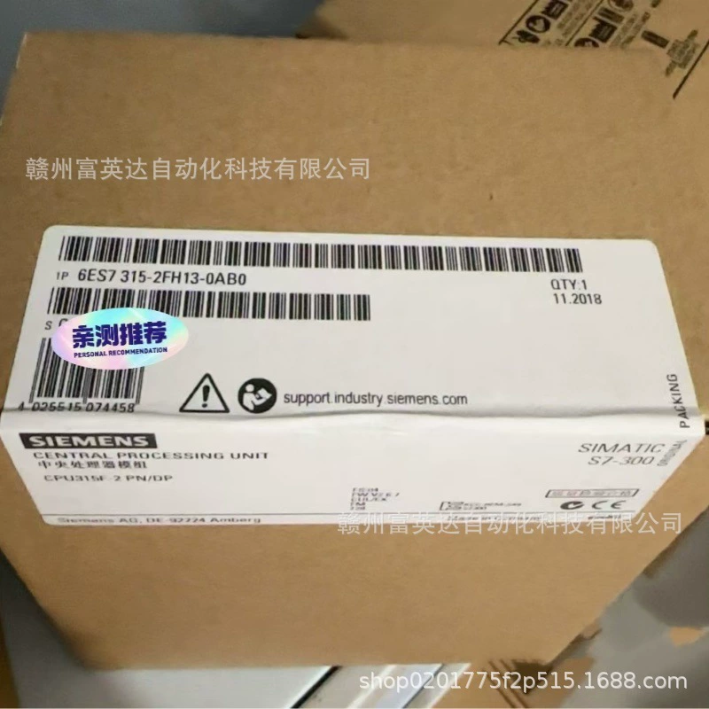 Совершенно новый 6ES7315-2FH13-0AB0 в наличии, сделаны физические фотографии, цена договорная.