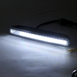Car new LED daytime running lights modified Universal racing super bright waterproof daytime running lights with steering streamer