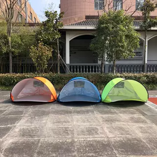户外遮阳帐篷 简易沙滩遮阳帐篷 钓鱼帐篷双人便捷钓鱼帐沙滩帐篷