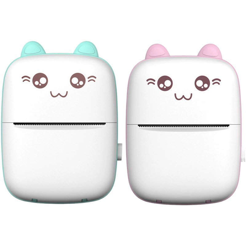 Кросс-граничная электронная коммерция C9 Meow Meow портативный термопринтер для фото, карманный мини-принтер для студентов с функцией коррекции ошибок на этикетках