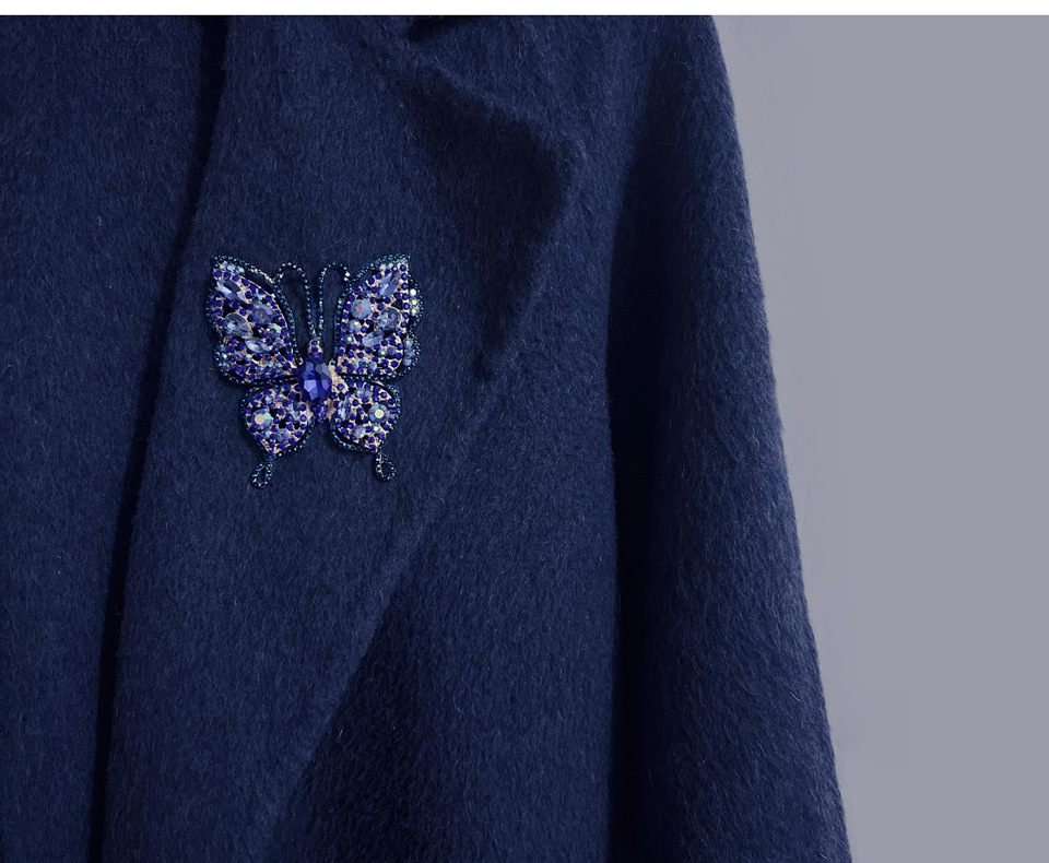 40g Weight Artificial Gemstones Inlay Material Brooches Classification Daily Occasion Alloy Material Butterfly Pattern Unisex Gender Metal Design Korean Style Style Korean Style Pin Butterfly Alloy Metal Artificial Gemstones Unisex Brooches 13