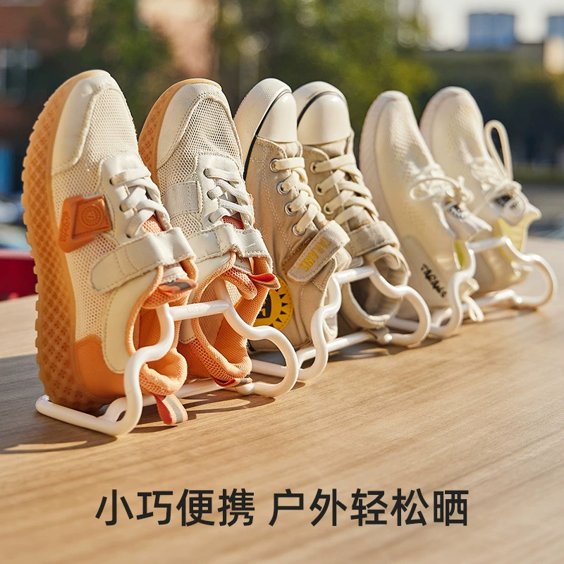 Детская стойка для хранения обуви два в одном с двумя балконными общежитиями