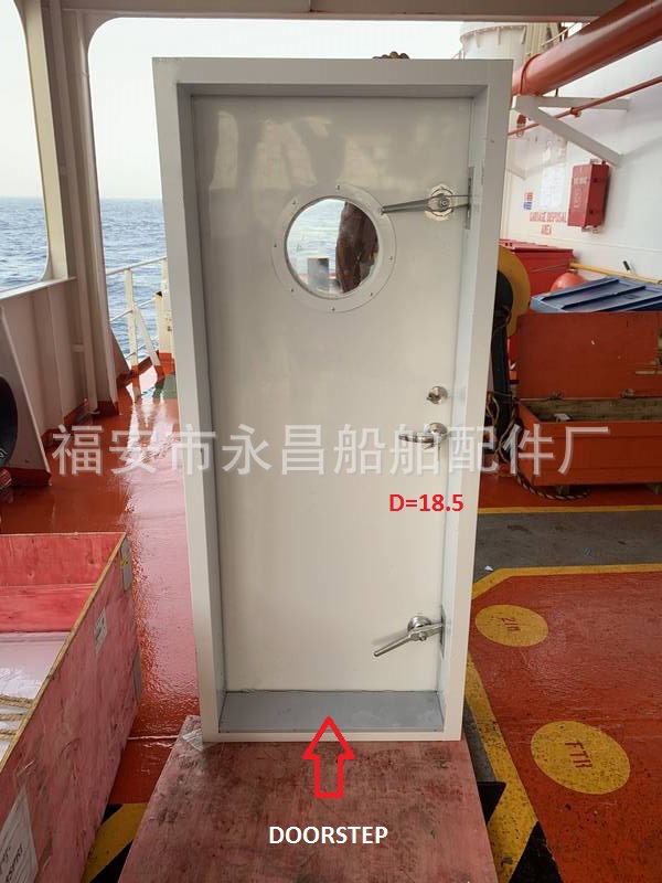 船用门窗船用防火门圆窗隔音阻气门铝质空腹门船用设备游艇门窗盖