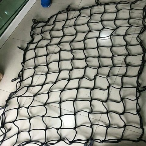 Yue Ye Che Car SUV Truck Mesh Net Car Roof Luggage Fixed Elastic Net (Trailer rope/net/strap) - 120x90-ordinary-style-12-plastic-hooks