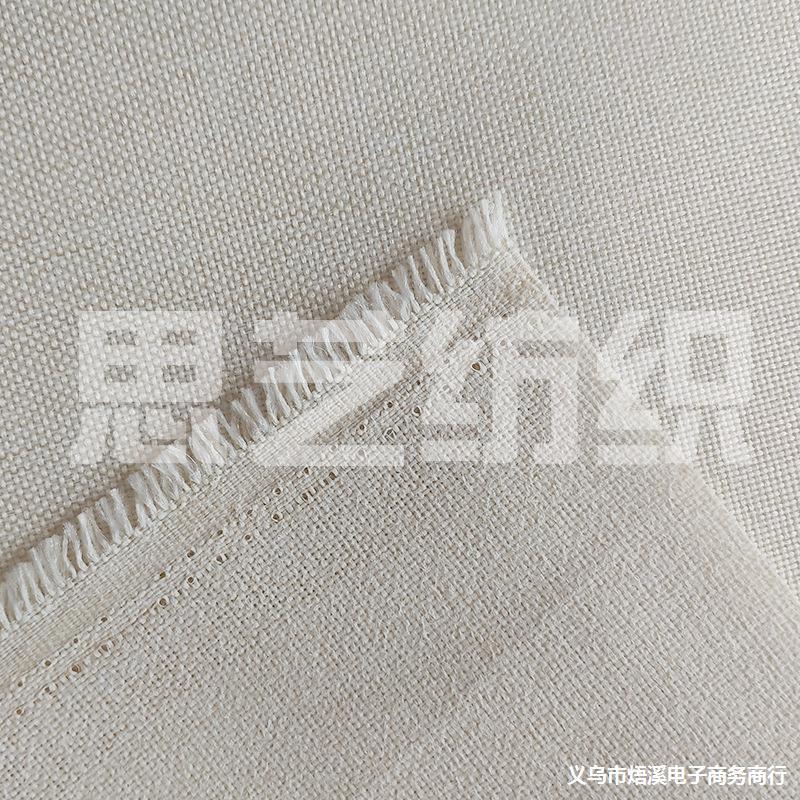 现货1400D仿麻布麻布抱枕布桌布门帘布沙发布箱包布批发可印花布