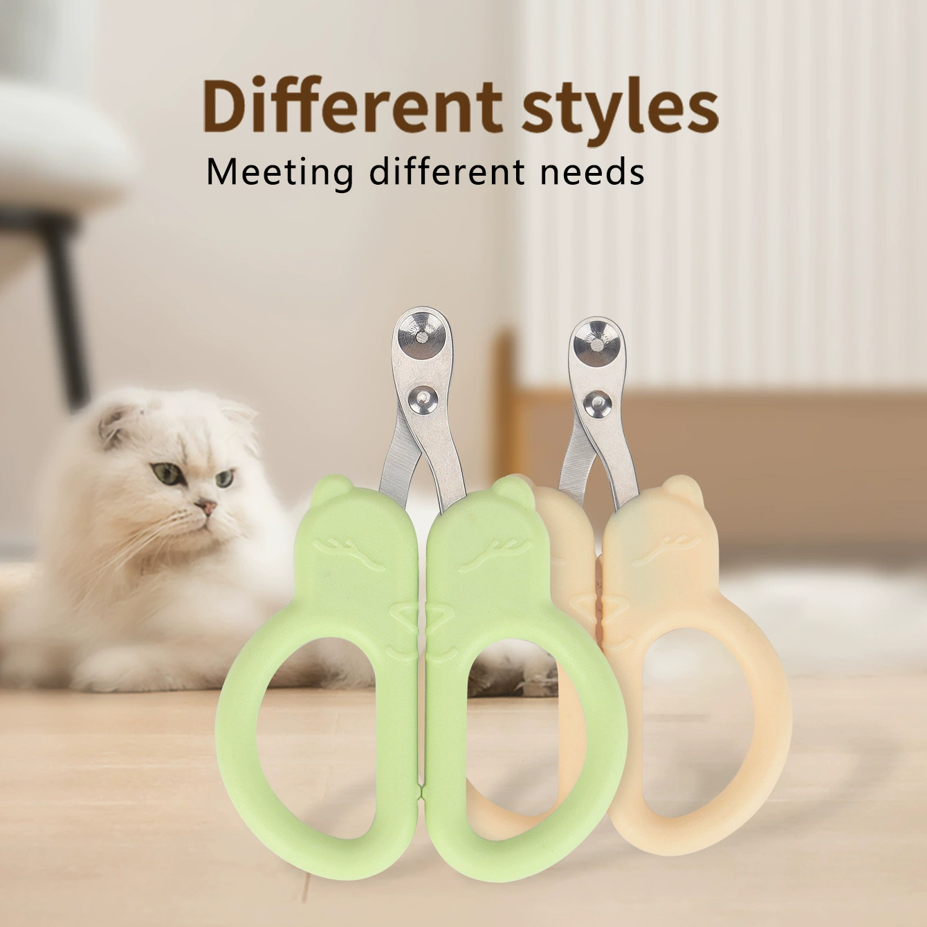 Новичок для домашних животных Cat Профессиональный ногти ножницы для ногтей