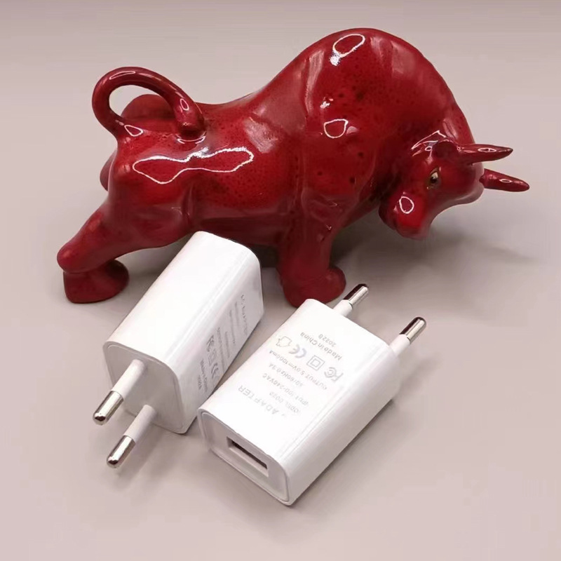 欧规适配器5v1ausb充电器 适用于小米USB手机充电头深圳厂家批发