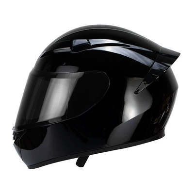 Motosiklet kaskı (dəbilqə) — Safety Helmet Venom Cool Harley Motorcycle - glossy-black-m