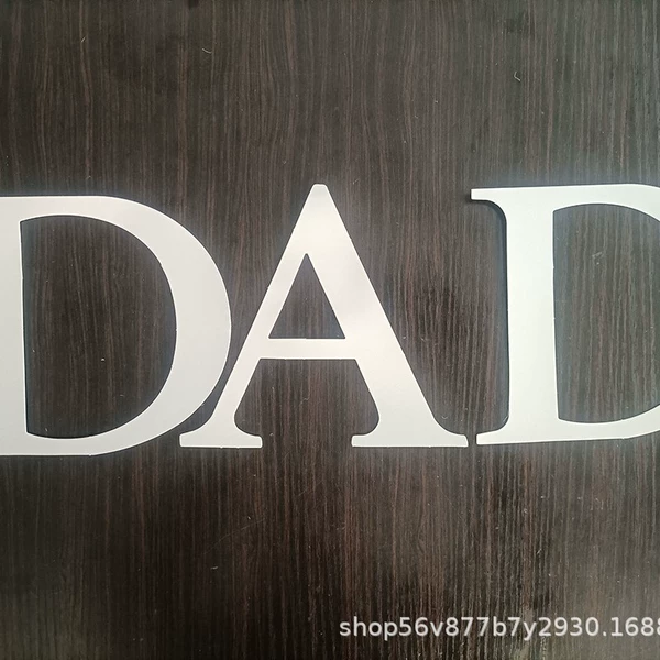 White DAD letters